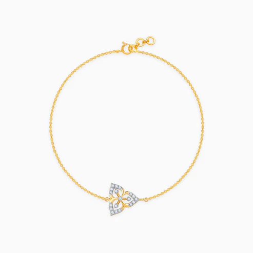 Gold Jasmine Diamond Bracelet