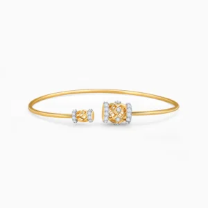 Gold Sway in Style Cuff Bracelet