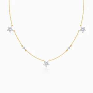 Gold Novae Diamond Necklace