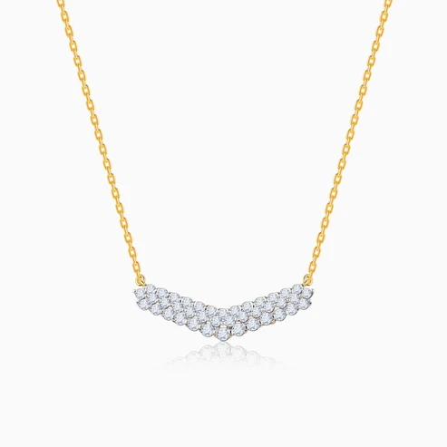 Gold Elegant Vivara Diamond Necklace