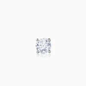 Rose Gold Minimal Diamond Nose Pin