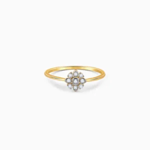 Diamond ring Made With 14K Gold