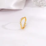 Golden Eternity Ring - Image 2