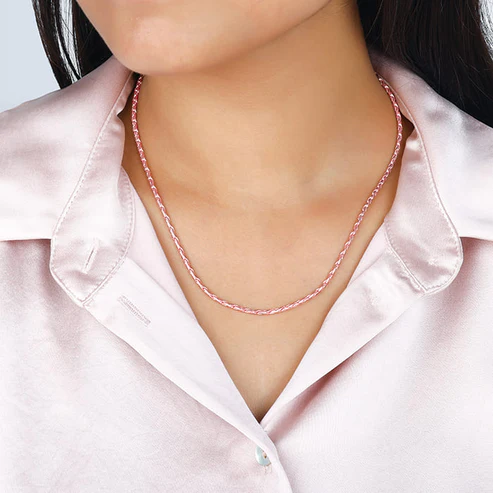 Rose Gold Rhythmic Rain Chain - Image 2