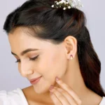Golden Bell Mallow Bud Convertible Earrings - Image 4