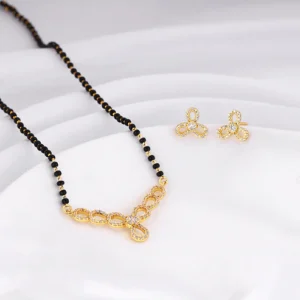 Golden Trifecta Love Mangalsutra Set