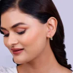 Golden Tiered Shine Earrings - Image 3
