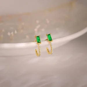 Golden Joyous J-Studs