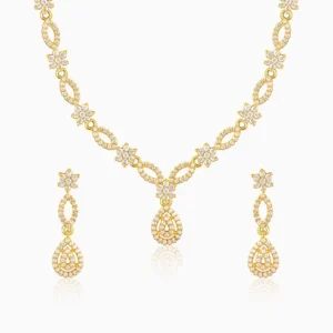 Golden Zircon Shine Elegant Set