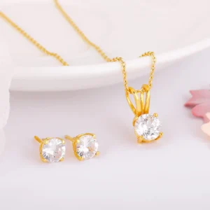 Golden Zircon Set